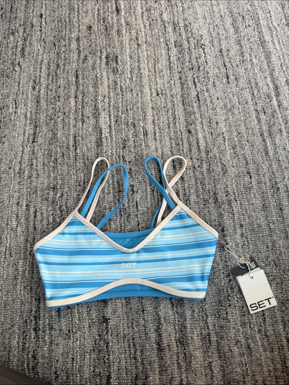 SET Active Formcloud Cloud Flow Bra (New with Tags) Size Small, Reef